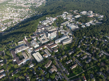 Universitätsklinikum Bonn, Luftbild Foto: Jnwnklr Eigenes Werk